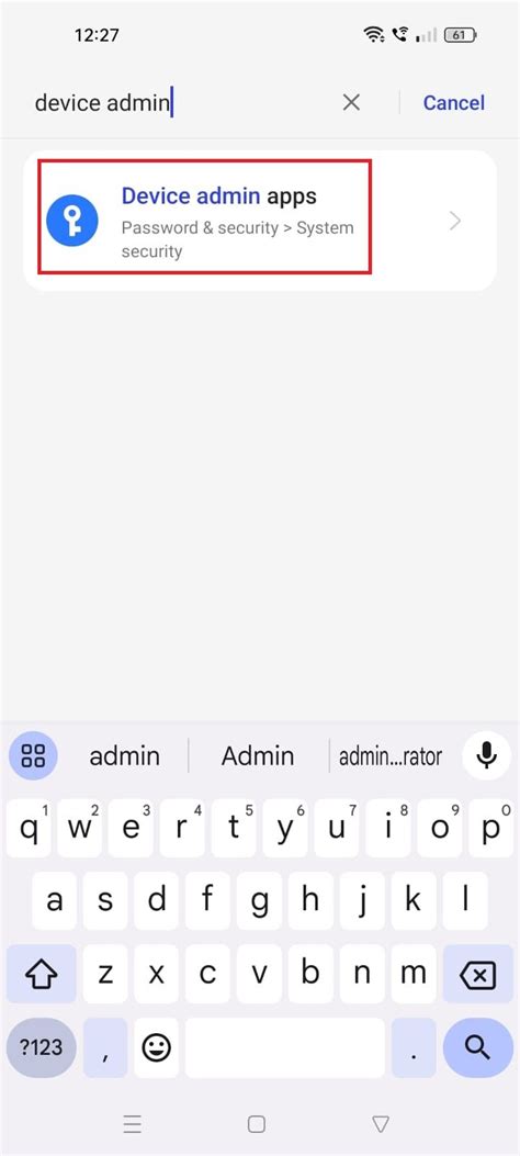 Image result for How to Remove Admin in Android Device