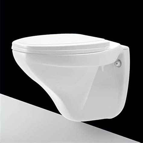 DOVEL Commode/Wall Mounted/Wall Hung Toilet with Hydraulic SEAT Cover ...