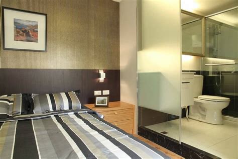 83平方米办公室大变身主卧床头设计装修效果图_太平洋家居网图库
