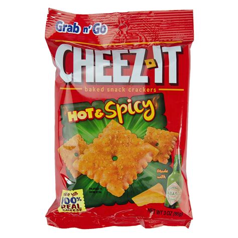 Cheez-It Hot & Spicy Crackers - 3oz in Bulk at Warehouse115