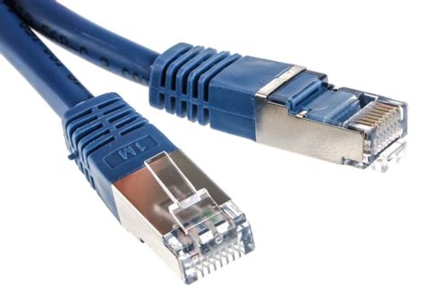 RS PRO | RS PRO, 1 m Cat6 Ethernet Cable, Blue RJ45 to Male RJ45 Male ...