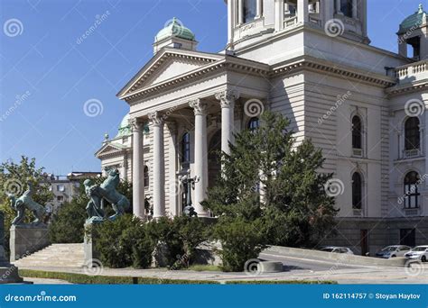National Assembly of Serbia in City of Belgrade, Serbia Editorial ...