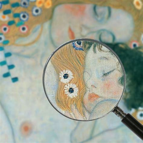 The Three Ages Of Woman Fragment Gustav Klimt canvas print