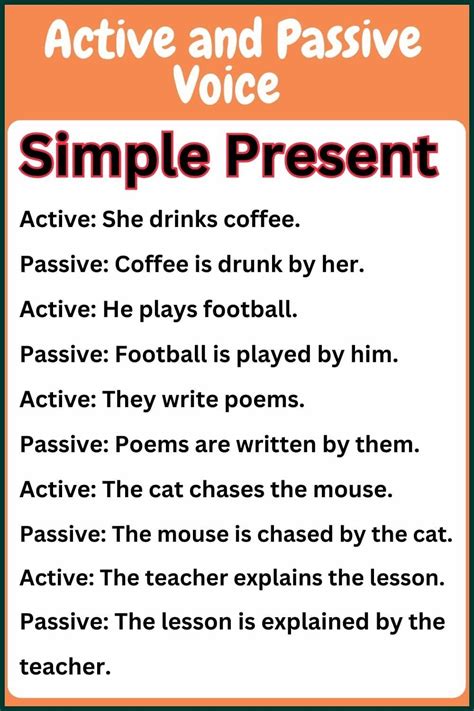 Image result for Passive Voice Examples