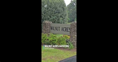 Walnut Acres shooting near Hickory, NC