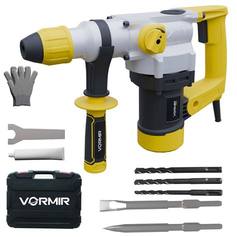 VORMIR Rotary Hammer Drill VR RH28-101, 1000W SDS Plus Core Drill, 26m ...