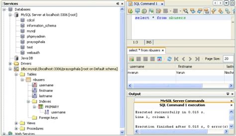 Image result for How to Create Database in SQL From NetBeans 8.02