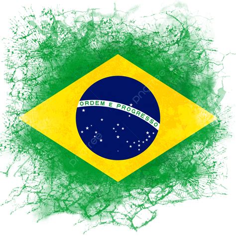National Flag Of Brazil, National Flag, Brazil, Flag PNG Transparent Clipart Image and PSD File ...