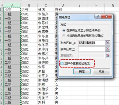 Excel中如何把相同的信息排列在一起-小平平
