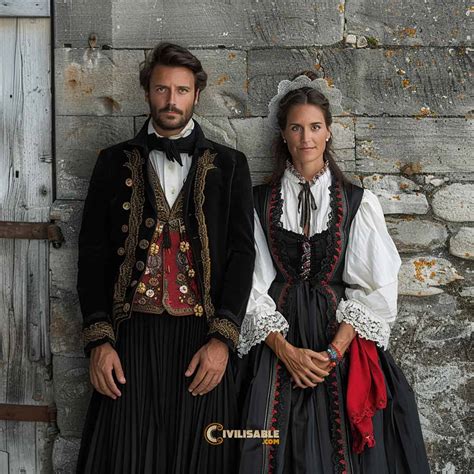 French Traditional Costume Traditional Costumes Of France Men Of