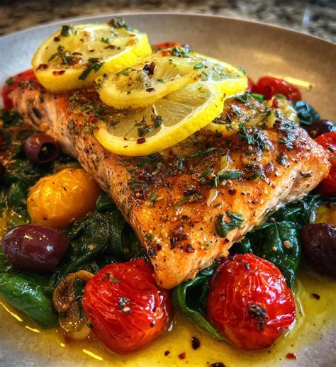 Healthy Mediterranean Salmon Dinner: 5 Vibrant Flavors – Vihaad Recipes