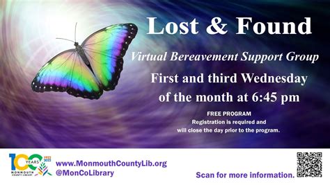 Lost & Found: Virtual Bereavement Support Group, Online event ...