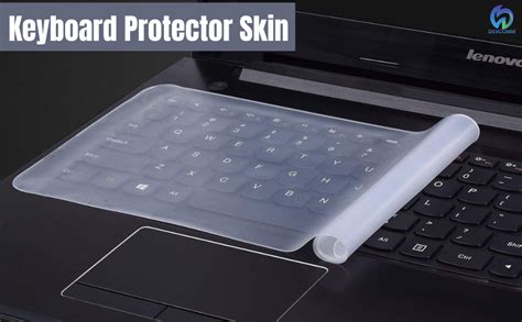 DEVCOMM 15.6 inch Silicone Keyboard Protector Skin|Keyguard|Keyboard ...