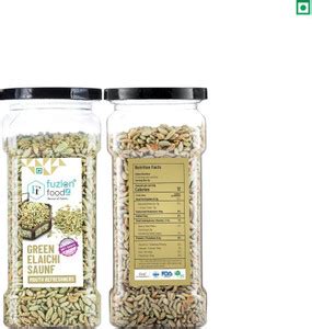 Fuzion Foodz Premium Quality Green Elaichi Saunf (Fennel Seeds ...