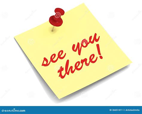 See You There Stock Image - Image: 36651411