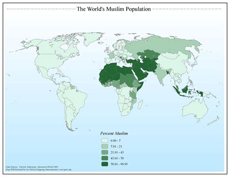 Islam: Distribution of Sunni and Shia Muslims : MissionInfobank, Research resources from and for ...