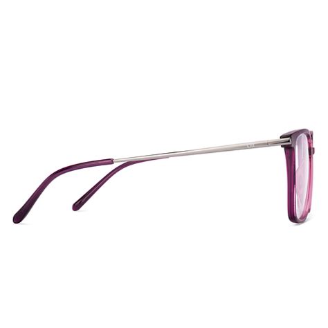 Buy Silver Purple Full Rim Square Lenskart Air Fusion LA E17018-C2 ...