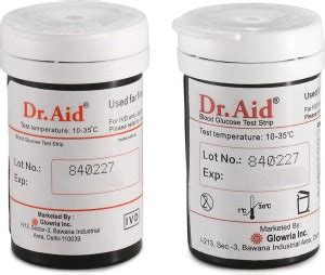 Dr.Aid 840227 50 Glucometer Strips Price in India - Buy Dr.Aid 840227 ...