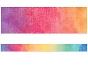 Watercolor Magnetic Border at Lakeshore Learning