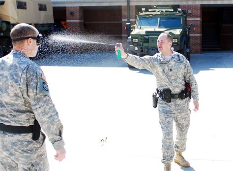 MPs shed tears for training | Article | The United States Army