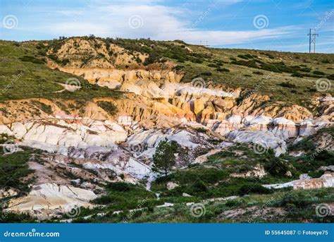 The Paint Mines Interpretive Park Colorado Springs Calhan Stock Image ...