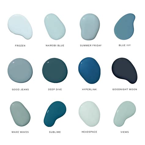 THE BEST blue paint colors! | Blue paint colors, Best blue paint colors ...