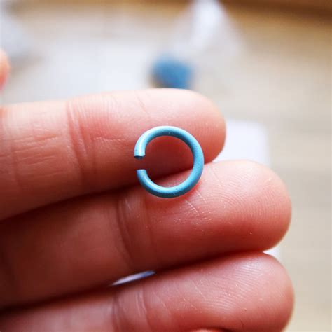 Blue Jumpring (Pack of 50) | ClartStudios
