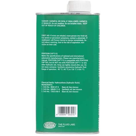 Pentosin Chf 11s Power Steering Hydraulic Fluid Cheapest Store | www.oceanproperty.co.th