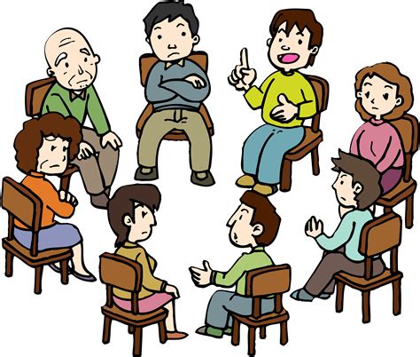 Besprechen Clipart People