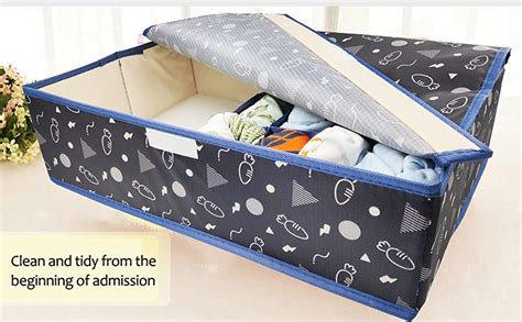 House of Quirk Innerwear Organizer 15+1 Compartment Non-Smell Non Woven ...