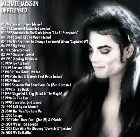 Michael's Unreleased Songs - Michael Jackson Photo (10268687) - Fanpop