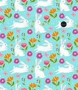 Image result for Spring Bunnies and Flowers