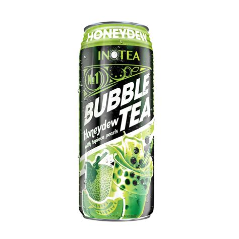 Buy Bubble Tea Inotea Honeydew Bubble Tea Drink. Ready to Drink in a ...