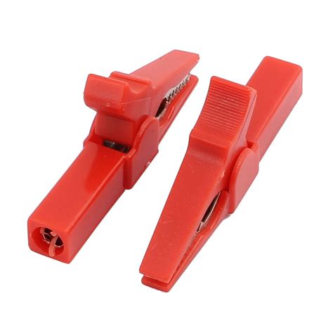 Generic 2Pcs Multimeter 1500V 32A Red Insulated Plastic Coated Metal ...