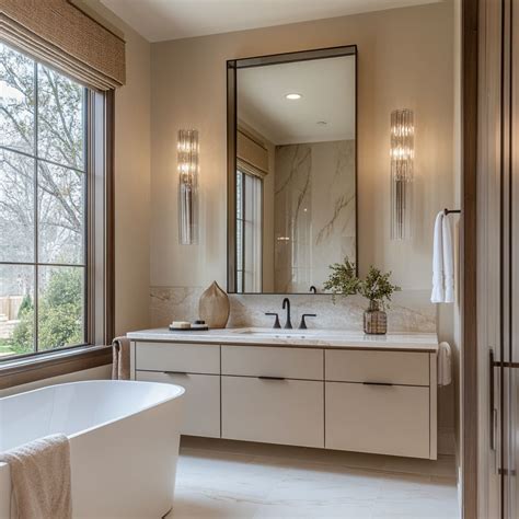 Timeless Bathroom Design Ideas with Modern Classic Elements