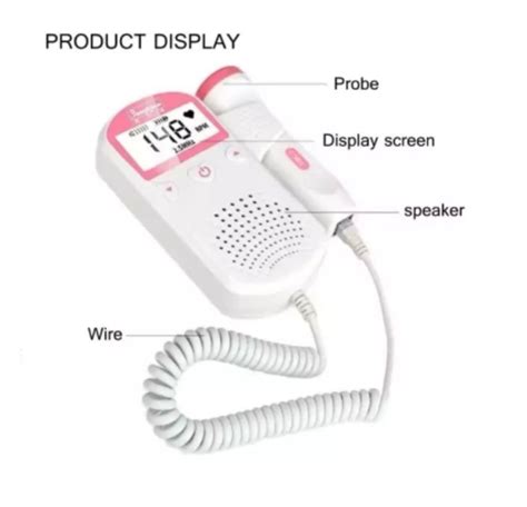 Fetal Doppler Baby Heartbeat Monitor Device, Babies & Kids, Baby Monitors on Carousell
