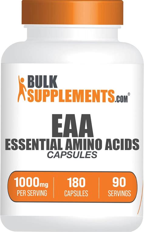 BulkSupplements.com Essential Amino Acids Capsules India | Ubuy