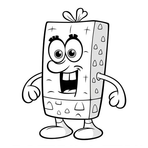 Squarepants Coloring Pages