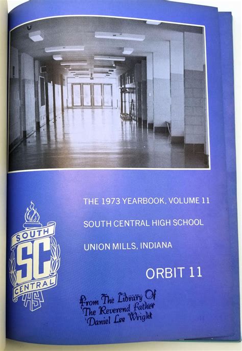 South Central High School [Union Mills, Indiana] 1973 Yearbook - Orbit ...