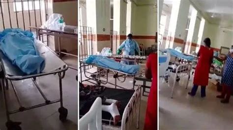 Covid patient’s body lies in ward for hours; other patients protest ...