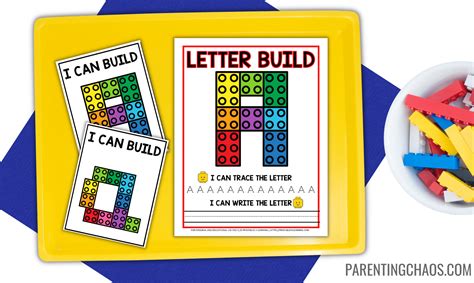 Alphabet Lego Letters Printable ⋆ Parenting Chaos