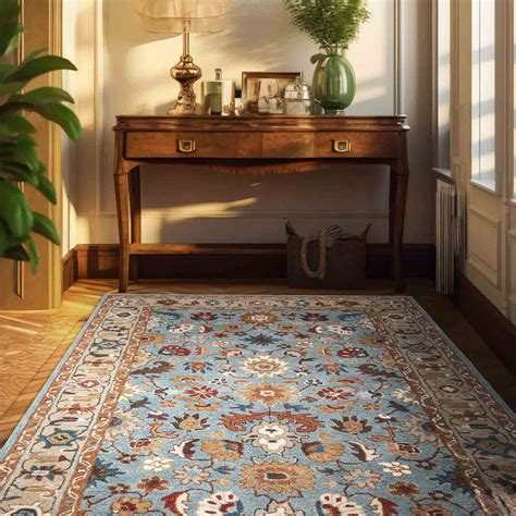 Royanna Hand Tufted Woollen Rug – Obeetee Carpets India