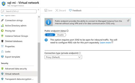 Image result for Azure SQL Managed Instance Connect SSMS
