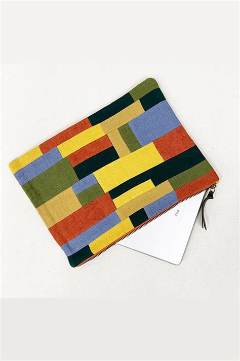 Nimmit Creations NM Repurpose Horizontal Assorted Patched Pouch ...
