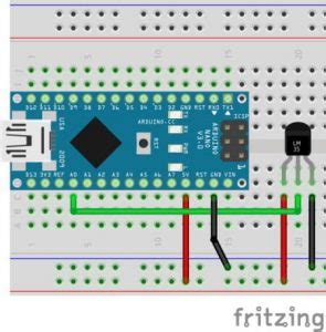 Image result for LM35DZ Arduino