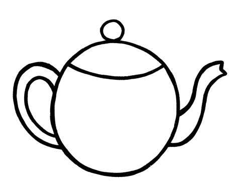 Teapot Drawing {4 Easy Steps}! - The Graphics Fairy