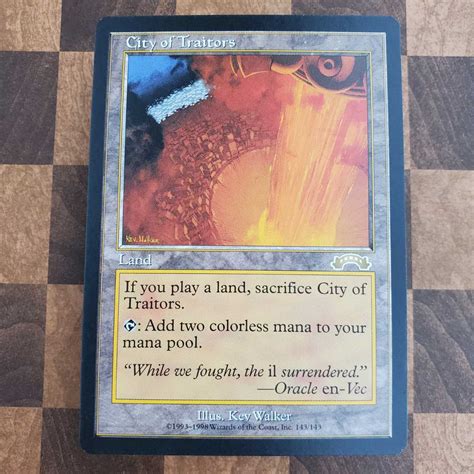 City Of Traitors Mtg: The Perfect Manabase For Legacy
