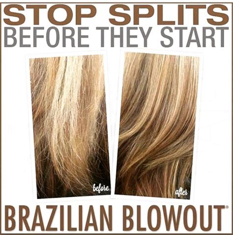 Split Ends Before And After