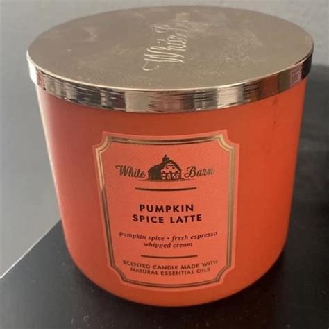 Bath & Body works pumpkin spice latte candle! Same... - Depop