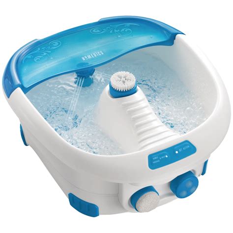HoMedics Pedicure Heated Foot Spa Bubble Foot Massager - Walmart.com